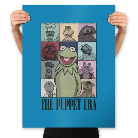 The Puppet Era - Prints Posters RIPT Apparel 18x24 / Sapphire