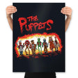 The Puppets - Prints Posters RIPT Apparel 18x24 / Black