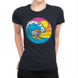 The Purrfect Wave - Womens Premium T-Shirts RIPT Apparel Small / Midnight Navy