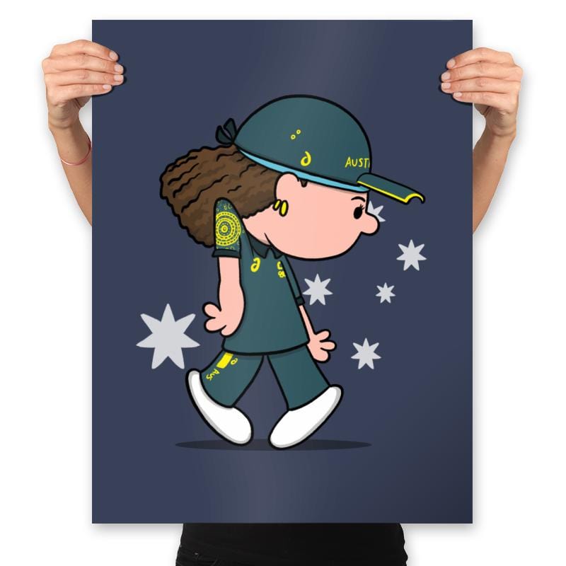 The Queen of Breakdance - Prints Posters RIPT Apparel 18x24 / Navy