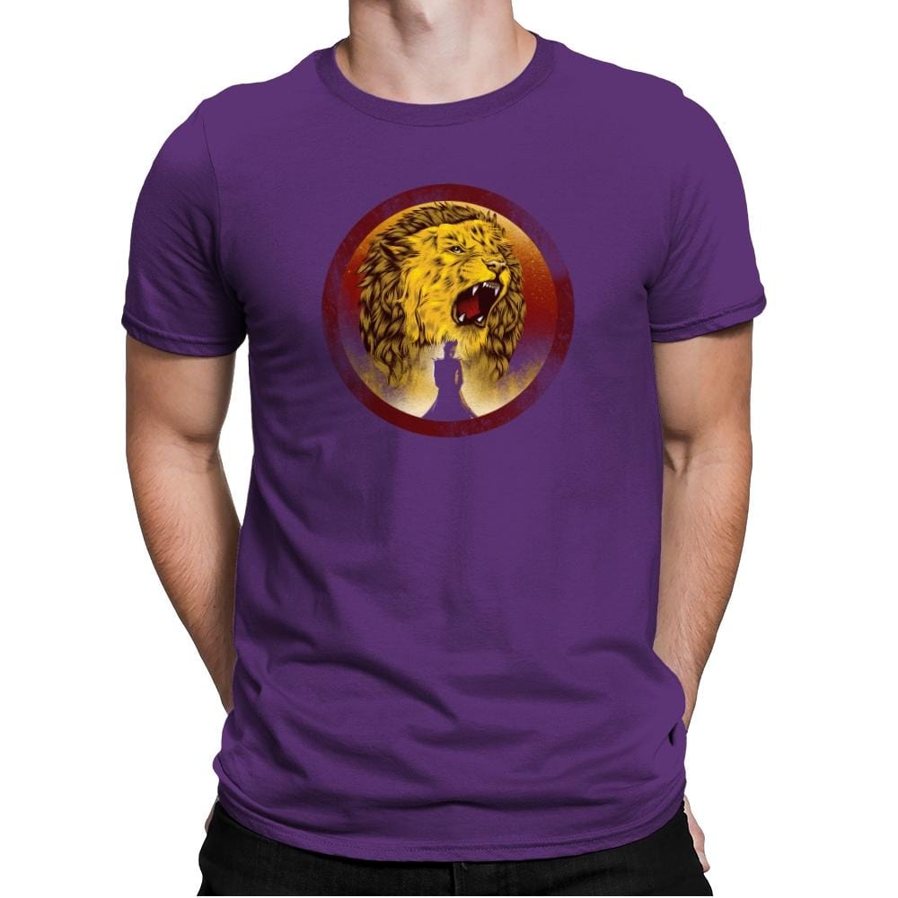 The Queen Regent - Game of Shirts - Mens Premium T-Shirts RIPT Apparel Small / Purple Rush