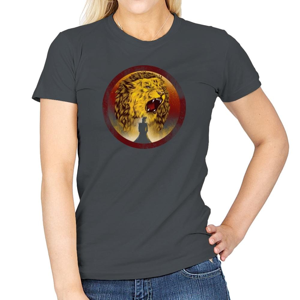 The Queen Regent - Game of Shirts - Womens T-Shirts RIPT Apparel Small / Charcoal
