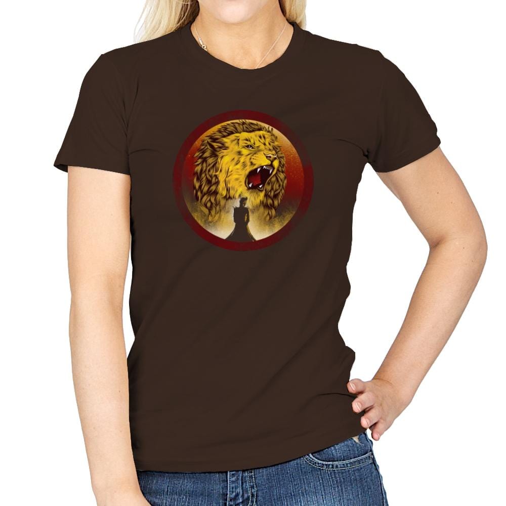 The Queen Regent - Game of Shirts - Womens T-Shirts RIPT Apparel Small / Dark Chocolate