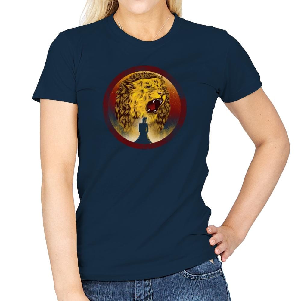 The Queen Regent - Game of Shirts - Womens T-Shirts RIPT Apparel Small / Navy