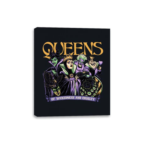 The Queens - Canvas Wraps Canvas Wraps RIPT Apparel 8x10 / Black