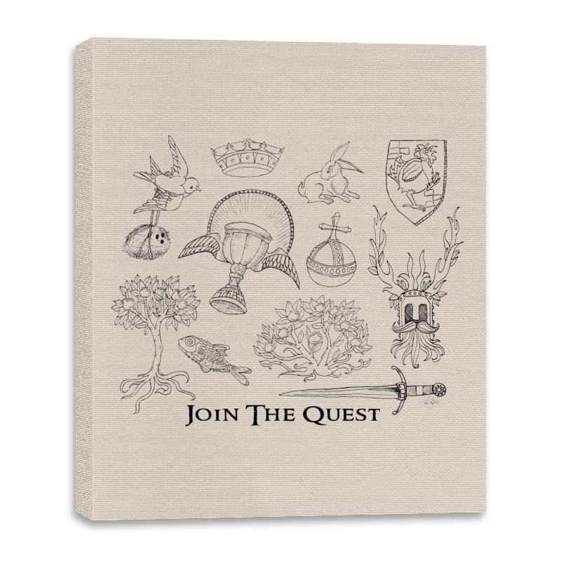 The Quest For The Grail - Canvas Wraps Canvas Wraps RIPT Apparel