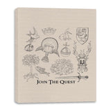 The Quest For The Grail - Canvas Wraps Canvas Wraps RIPT Apparel 16x20 / Natural