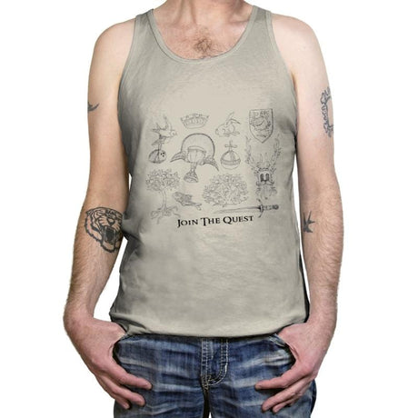 The Quest For The Grail - Tanktop Tanktop RIPT Apparel