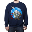 The Rabbit  - Crew Neck Sweatshirt Crew Neck Sweatshirt RIPT Apparel Small / Navy