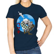 The Rabbit  - Womens T-Shirts RIPT Apparel Small / Navy