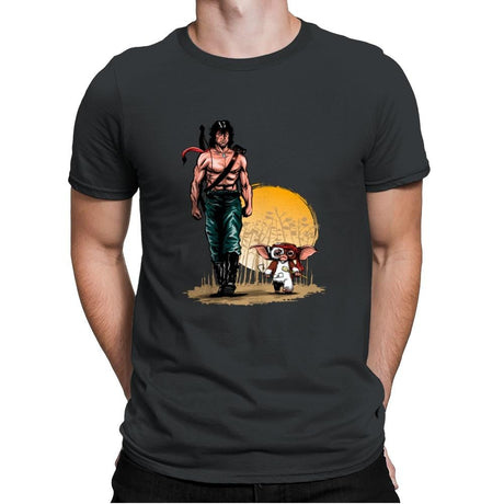 The Rambolorian - Mens Premium T-Shirts RIPT Apparel Small / Heavy Metal