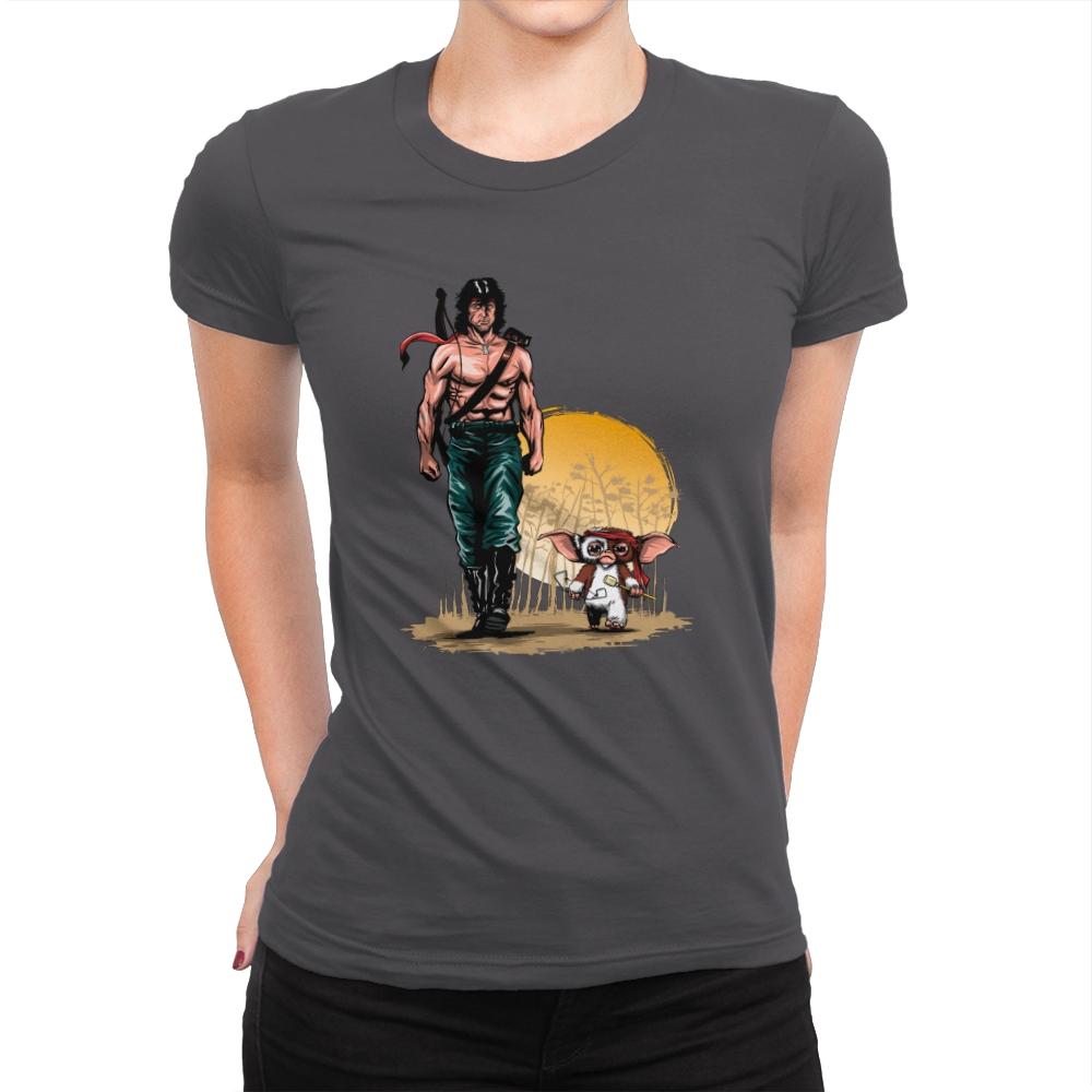 The Rambolorian - Womens Premium T-Shirts RIPT Apparel Small / Heavy Metal