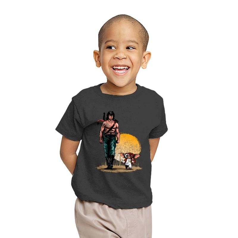 The Rambolorian - Youth T-Shirts RIPT Apparel X-small / Charcoal