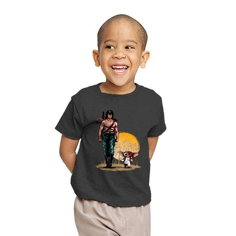 The Rambolorian - Youth T-Shirts RIPT Apparel X-small / Charcoal