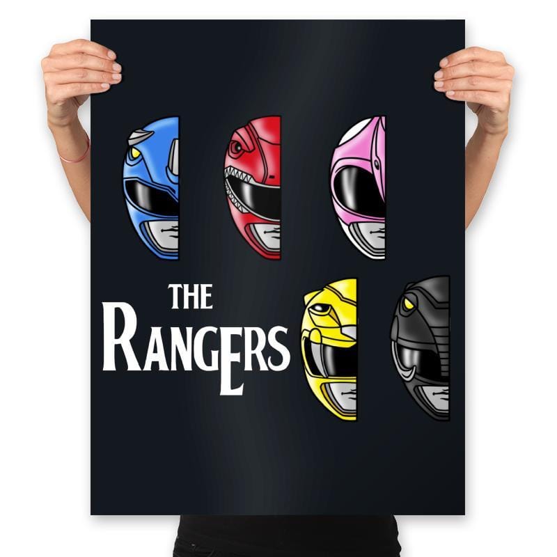 The Rangers - Prints Posters RIPT Apparel 18x24 / Black
