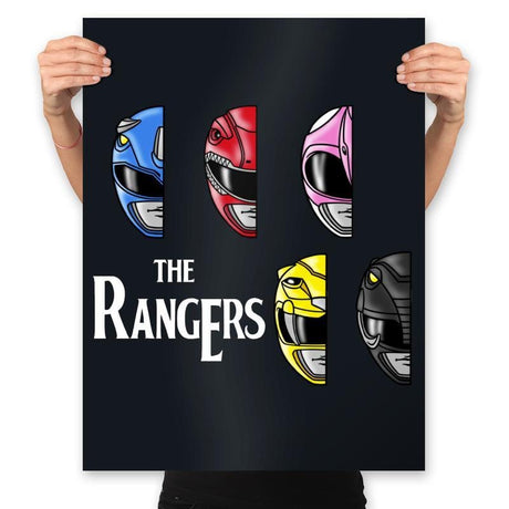 The Rangers - Prints Posters RIPT Apparel 18x24 / Black