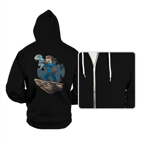 The Raptor King - Hoodies Hoodies RIPT Apparel