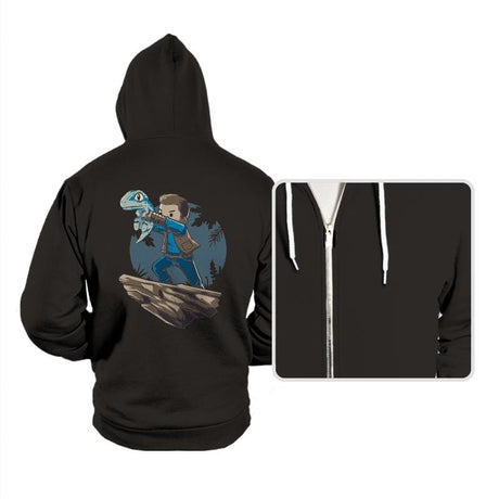 The Raptor King - Hoodies Hoodies RIPT Apparel Small / Black