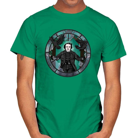 the Real Crow - Mens T-Shirts RIPT Apparel Small / Kelly Green