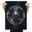 the Real Crow - Prints Posters RIPT Apparel 18x24 / Black