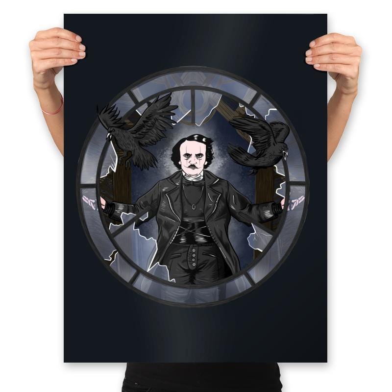 the Real Crow - Prints Posters RIPT Apparel 18x24 / Black
