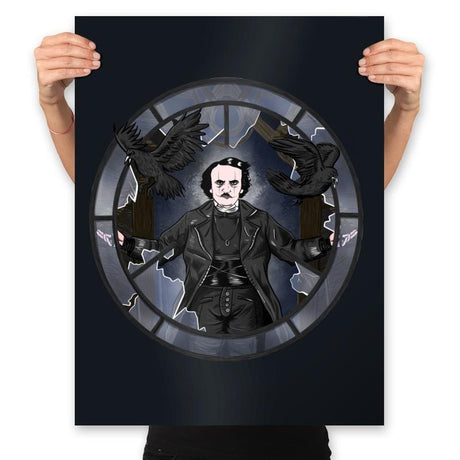 the Real Crow - Prints Posters RIPT Apparel 18x24 / Black
