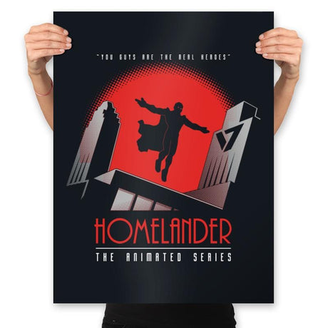 The Real Heroes - Prints Posters RIPT Apparel 18x24 / Black