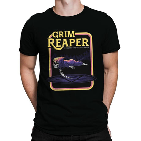 The Reaper - Mens Premium T-Shirts RIPT Apparel Small / Black