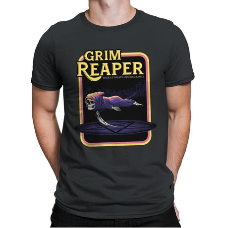 The Reaper - Mens Premium T-Shirts RIPT Apparel Small / Heavy Metal