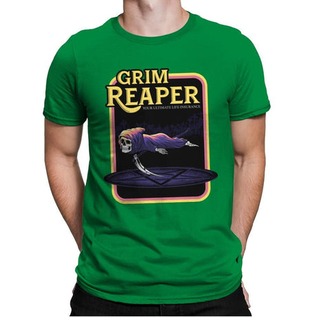 The Reaper - Mens Premium T-Shirts RIPT Apparel Small / Kelly