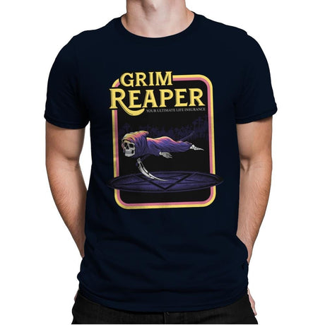 The Reaper - Mens Premium T-Shirts RIPT Apparel Small / Midnight Navy