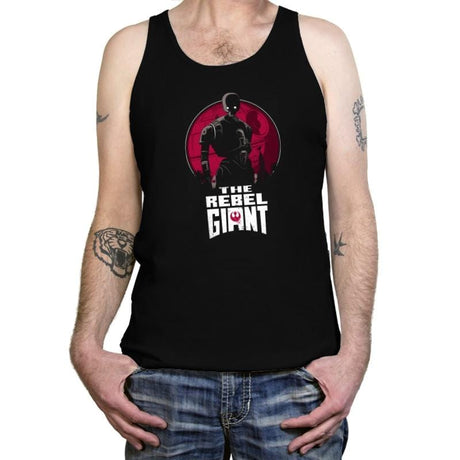 The Rebel Giant - Tanktop Tanktop RIPT Apparel X-Small / Black