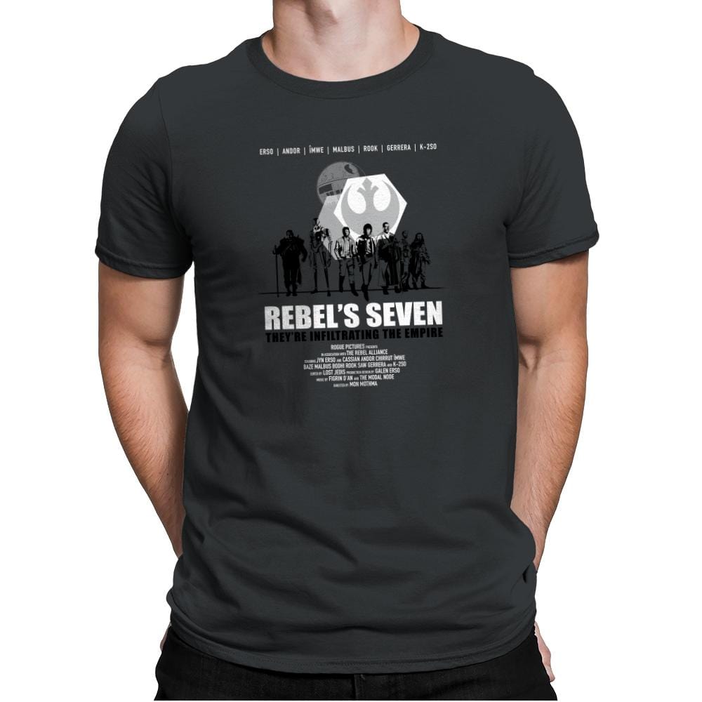 The Rebel's Seven Exclusive - Mens Premium T-Shirts RIPT Apparel Small / Heavy Metal