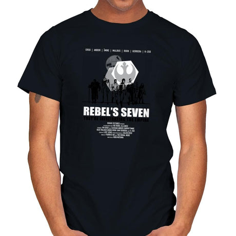 The Rebel's Seven Exclusive - Mens T-Shirts RIPT Apparel Small / Black
