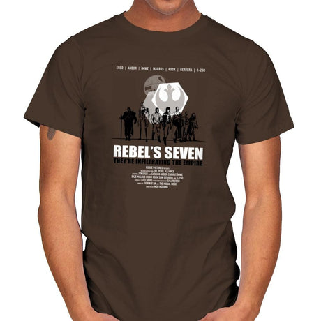 The Rebel's Seven Exclusive - Mens T-Shirts RIPT Apparel Small / Dark Chocolate