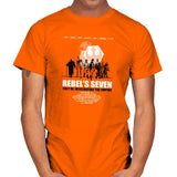 The Rebel's Seven Exclusive - Mens T-Shirts RIPT Apparel Small / Orange