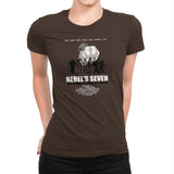 The Rebel's Seven Exclusive - Womens Premium T-Shirts RIPT Apparel Small / Dark Chocolate