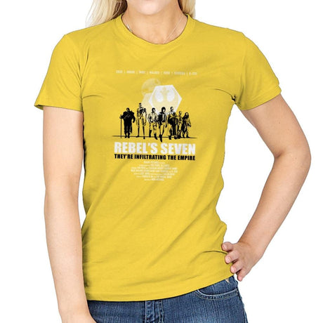 The Rebel's Seven Exclusive - Womens T-Shirts RIPT Apparel Small / Daisy