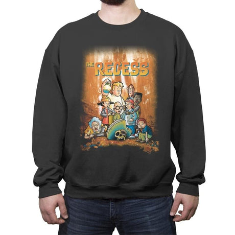 The recess - Crew Neck Sweatshirt Crew Neck Sweatshirt RIPT Apparel Small / Charcoal