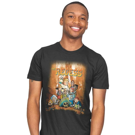 The recess - Mens T-Shirts RIPT Apparel Small / Charcoal
