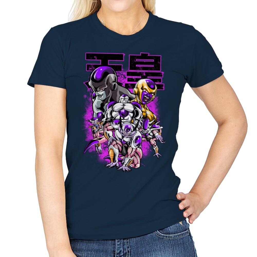 The Return of Evil - Womens T-Shirts RIPT Apparel Small / Navy