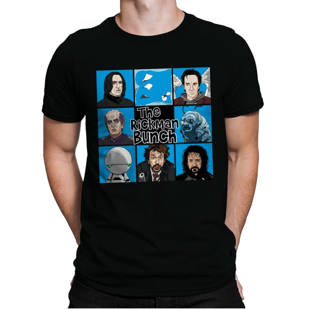 The Rickman Bunch - Mens Premium T-Shirts RIPT Apparel Small / Black