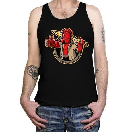 The Right Hand of Approval - Tanktop Tanktop RIPT Apparel X-Small / Black