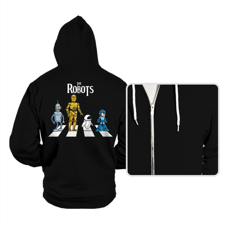 The Robots - Hoodies Hoodies RIPT Apparel Small / Black