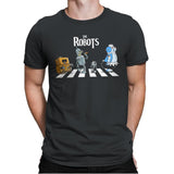 The Robots - Mens Premium T-Shirts RIPT Apparel Small / Heavy Metal