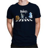 The Robots - Mens Premium T-Shirts RIPT Apparel Small / Midnight Navy