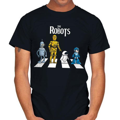 The Robots - Mens T-Shirts RIPT Apparel Small / Black