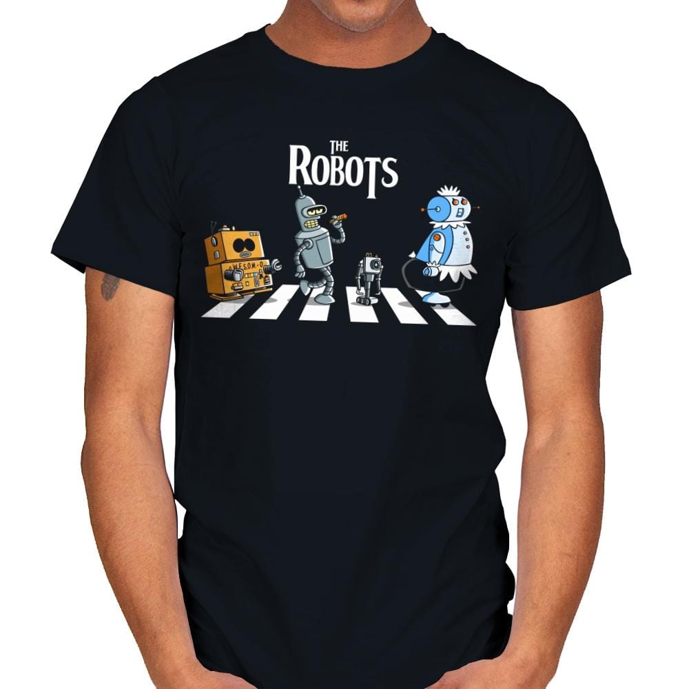 The Robots - Mens T-Shirts RIPT Apparel Small / Black