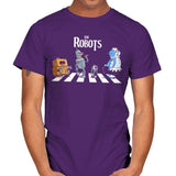 The Robots - Mens T-Shirts RIPT Apparel Small / Purple