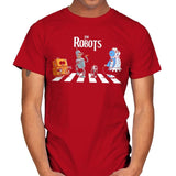 The Robots - Mens T-Shirts RIPT Apparel Small / Red